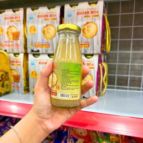 Tổ Yến Chưng Đường Phèn Suminest Khánh Hòa Lốc 4 Chai 180ml Nước Yến