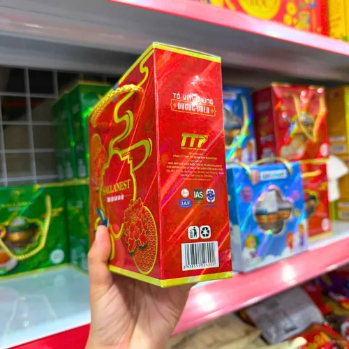 Tổ Yến Sào Cao Cấp Chưng Táo Đỏ SALLANEST 30% Dạng Xách 6 Hủ 70ml