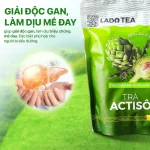 Trà Actiso Lado Tea Giúp Thanh Lọc Cơ Thể - 100 Túi Lọc x 2g