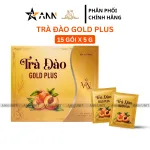 Trà Đào Gold Plus Đông Anh Hộp 15 Gói x 5g
