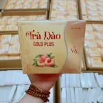 Trà Đào Gold Plus Đông Anh Hộp 15 Gói x 5g