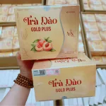 Trà Đào Gold Plus Đông Anh Hộp 15 Gói x 5g