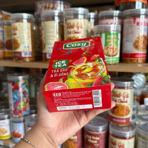 Trà Dâu & Ổi Hồng COZY 120g (8 gói x 15g)