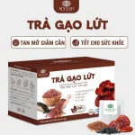 Trà Gạo Lứt Mychi 120g - Hộp 20 Túi x 6g