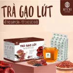 Trà Gạo Lứt Mychi 120g - Hộp 20 Túi x 6g