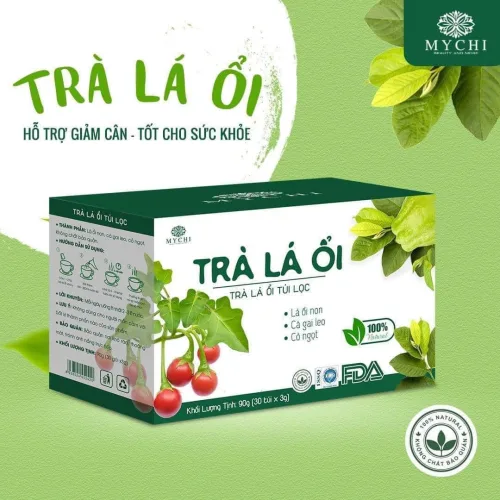 Trà Lá Ổi Mychi Hộp 30 gói