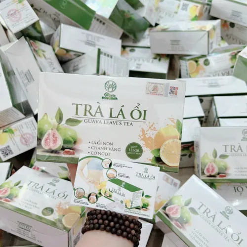 Trà Là Ổi Hỗ Trợ Giảm Mỡ Guava Leav Tea Maria Pharma