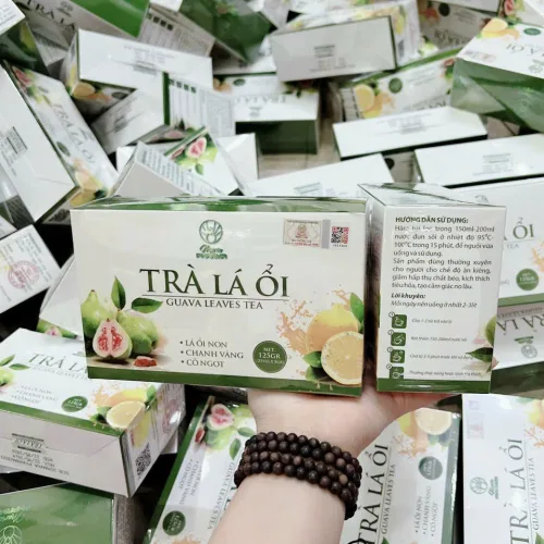 Trà Là Ổi Hỗ Trợ Giảm Mỡ Guava Leav Tea Maria Pharma