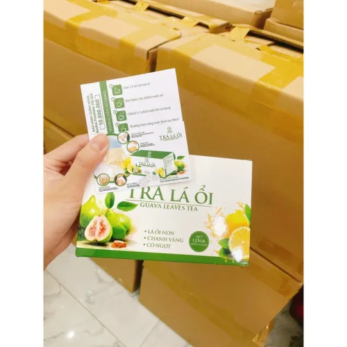 Trà Là Ổi Hỗ Trợ Giảm Mỡ Guava Leav Tea Maria Pharma