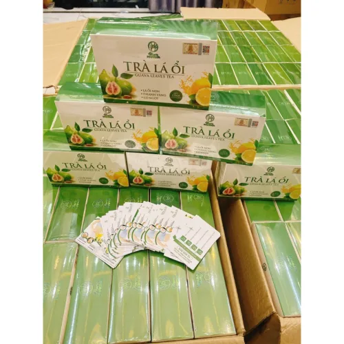 Trà Là Ổi Hỗ Trợ Giảm Mỡ Guava Leav Tea Maria Pharma