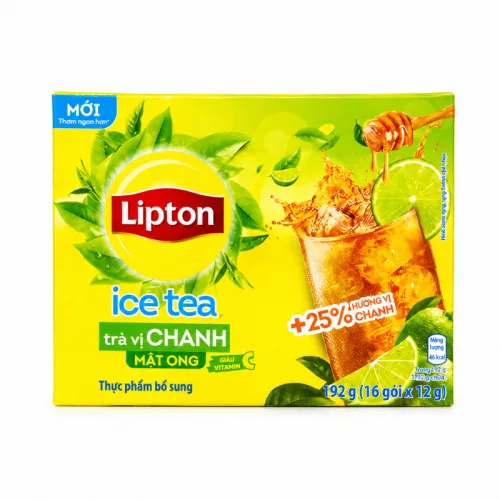 Trà Lipton Ice Tea Trà Vị Chanh Mật Ong 192g (16 Gói x 12g)