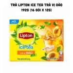Trà Lipton Ice Tea Trà Vị Đào Thơm Ngon 192g (16 Gói x 12g)