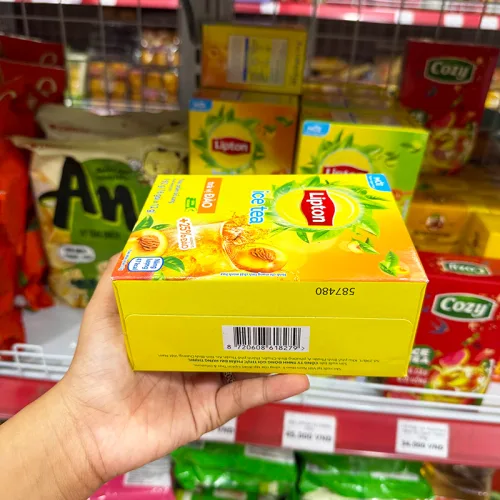 Trà Lipton Ice Tea Trà Vị Đào Thơm Ngon 192g (16 Gói x 12g)