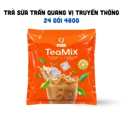Trà Sữa Hòa Tan Trần Quang 24 Gói 480g - Phiên Bản Mới