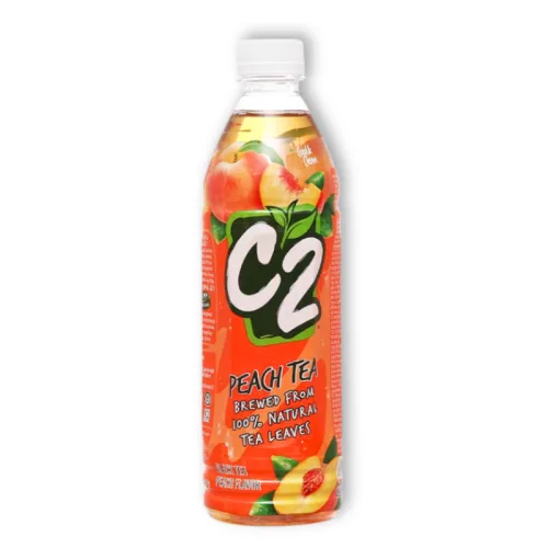Trà Xanh C2 Hương Đào Chai Lớn 455ml