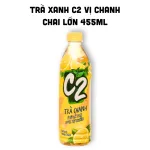 Trà Xanh C2 Hương Chanh Chai Lớn 455ml