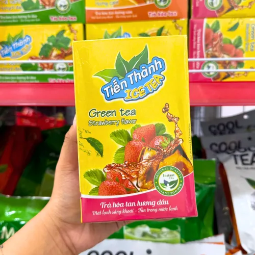 Trà Xanh Hoà Tan Tiến Thành Hương Dâu 240g