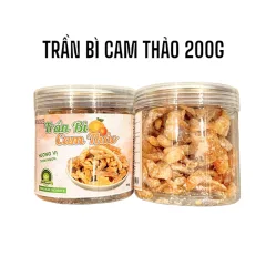 Trần Bì Cam Thảo Thơm Ngon 200g Hộp