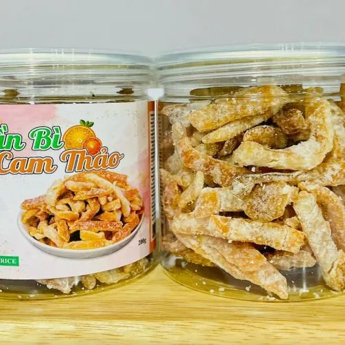 Trần Bì Cam Thảo Thơm Ngon 200g Hộp
