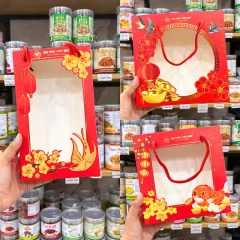 Túi Giấy Đỏ Đựng Quà Tết