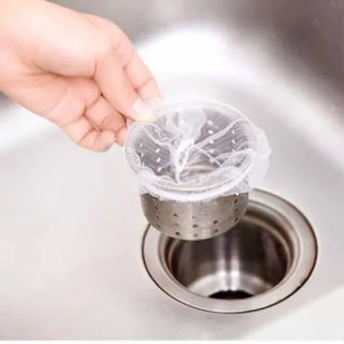 Combo 3 Túi Lọc Rác Bồn Rửa Chén (Set 100 Cái 9x9cm)