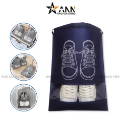 Túi Đựng Giày Khỏi Bụi Bẩn - Túi Vải Để Giày Dép Túi Xách - Bảo Quản Giày Dép 43x28.5cm