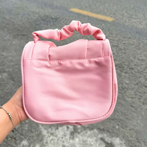 Túi Đựng Mỹ Phẩm Màu Hồng Ma Chérie