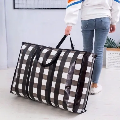 Túi Vải Bạt Đựng Đồ - Túi Dựng Chăn Màn Quần Áo Chống Nước Siêu Bền 80cm