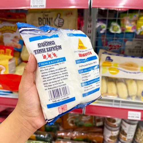Đường Cát Trắng Long An Sugar - Đường Tinh Luyện 1kg