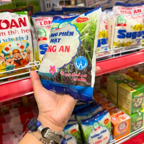 Đường Phèn Hạt Long An Sugar - Đường Phèn Long An 500g