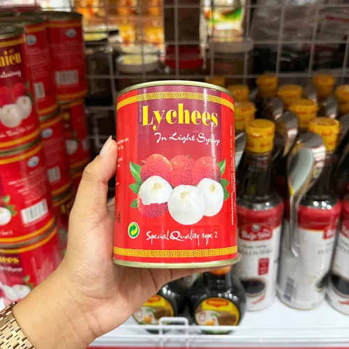 Vải Thiều Nước Đường Thanh Hà Lon 565g