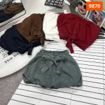 Váy Suông Dài - Váy Jeans Nữ - Váy Nữ Thắt Nơ - Quần Suông Dài - Quần Bí Ngô - Chất Liệu Vải Đẹp Dày Mềm Không Co Giãn Mặc Bền Đẹp (Nhiều Mẫu)