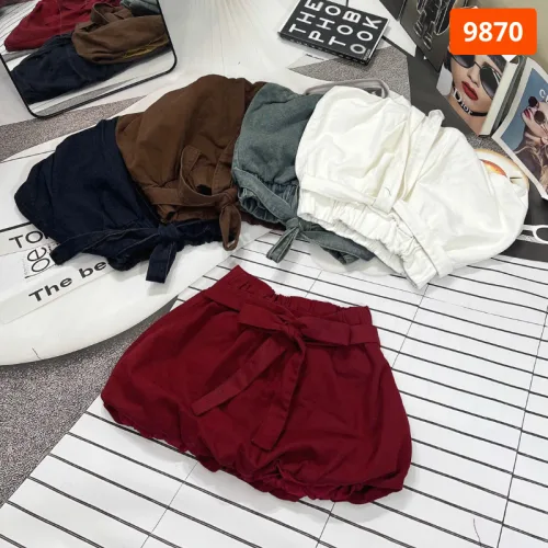 Váy Suông Dài - Váy Jeans Nữ - Váy Nữ Thắt Nơ - Quần Suông Dài - Quần Bí Ngô - Chất Liệu Vải Đẹp Dày Mềm Không Co Giãn Mặc Bền Đẹp (Nhiều Mẫu)