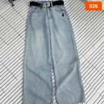 Váy Suông Dài - Váy Jeans Nữ - Váy Nữ Thắt Nơ - Quần Suông Dài - Quần Bí Ngô - Chất Liệu Vải Đẹp Dày Mềm Không Co Giãn Mặc Bền Đẹp (Nhiều Mẫu)
