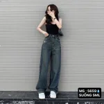 Váy Suông Dài - Váy Jeans Nữ - Váy Nữ Thắt Nơ - Quần Suông Dài - Quần Bí Ngô - Chất Liệu Vải Đẹp Dày Mềm Không Co Giãn Mặc Bền Đẹp (Nhiều Mẫu)