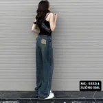 Váy Suông Dài - Váy Jeans Nữ - Váy Nữ Thắt Nơ - Quần Suông Dài - Quần Bí Ngô - Chất Liệu Vải Đẹp Dày Mềm Không Co Giãn Mặc Bền Đẹp (Nhiều Mẫu)