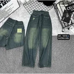 Váy Suông Dài - Váy Jeans Nữ - Váy Nữ Thắt Nơ - Quần Suông Dài - Quần Bí Ngô - Chất Liệu Vải Đẹp Dày Mềm Không Co Giãn Mặc Bền Đẹp (Nhiều Mẫu)