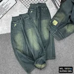 Váy Suông Dài - Váy Jeans Nữ - Váy Nữ Thắt Nơ - Quần Suông Dài - Quần Bí Ngô - Chất Liệu Vải Đẹp Dày Mềm Không Co Giãn Mặc Bền Đẹp (Nhiều Mẫu)