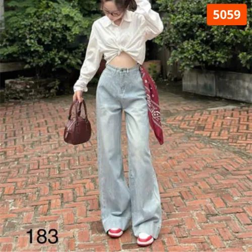 Váy Suông Dài - Váy Jeans Nữ Túi Kiểu Chất Liệu Vải Đẹp Dày Mềm Không Co Giãn Mặc Bền Đẹp