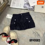 Váy Suông Dài - Váy Jeans Nữ Túi Kiểu Chất Liệu Vải Đẹp Dày Mềm Không Co Giãn Mặc Bền Đẹp