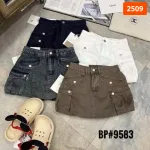 Váy Suông Dài - Váy Jeans Nữ Túi Kiểu Chất Liệu Vải Đẹp Dày Mềm Không Co Giãn Mặc Bền Đẹp
