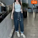 Váy Suông Dài - Váy Jeans Nữ Túi Kiểu Chất Liệu Vải Đẹp Dày Mềm Không Co Giãn Mặc Bền Đẹp