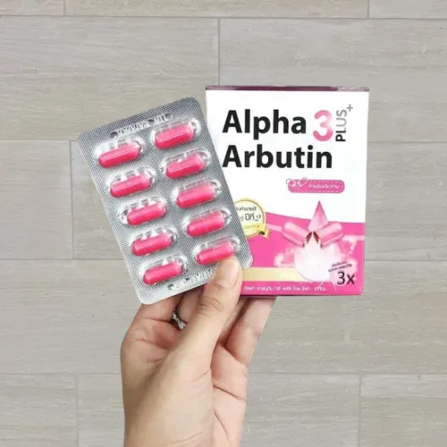 Viên Bột Kích Trắng Body Kyra Alpha Arbutin 3 Plus+ Thái Lan - Hộp 10 Viên