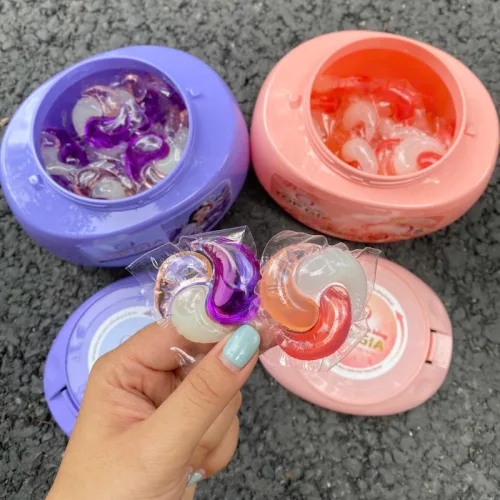 Viên Giặt Top Gia Hương Hoa Hồng - Hộp 40 Viên Giặt Quần Áo
