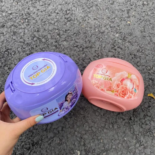 Viên Giặt Top Gia Hương Hoa Hồng - Hộp 40 Viên Giặt Quần Áo