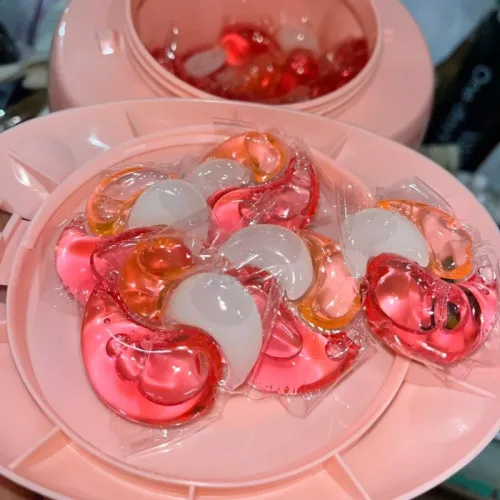 Viên Giặt Top Gia Hương Hoa Hồng - Hộp 40 Viên Giặt Quần Áo