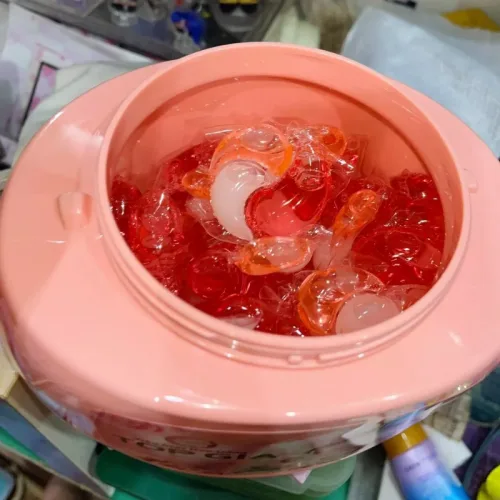 Viên Giặt Top Gia Hương Hoa Hồng - Hộp 40 Viên Giặt Quần Áo