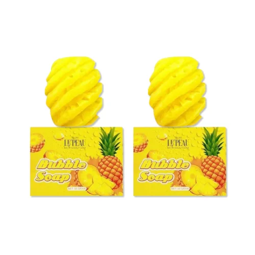 Xà Bông Tắm Trắng Body Khóm Bubble Soap 65g Le Peau - Combo 2 (1 Khóm + Tặng 1 Khóm) – một lựa chọn đáng tham khảo trong le peau