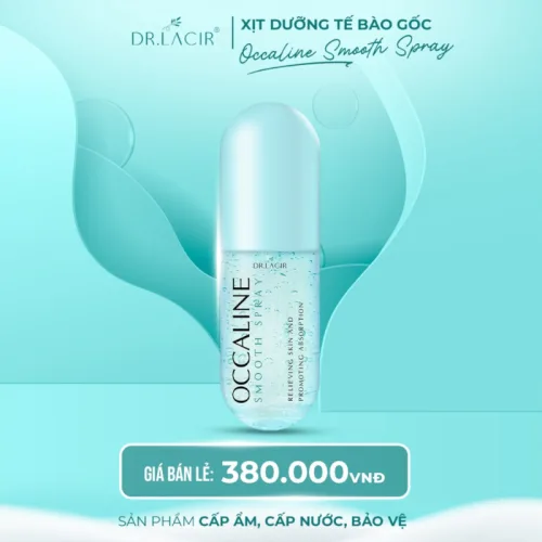 Xịt Khoáng Tế Bào Gốc Dr Lacir Occaline Smooth Spray Giúp Da Căng Bóng 130ml