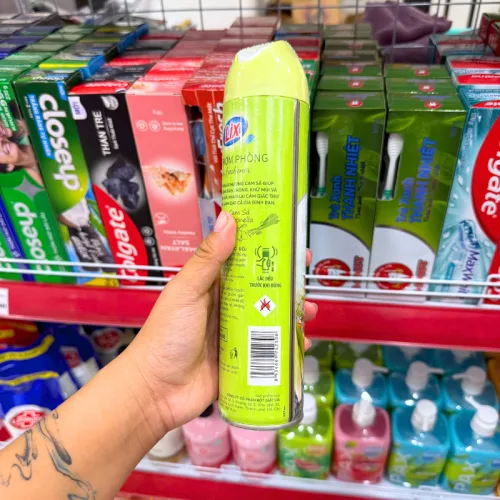 Xịt Thơm Phòng LIX 6 IN 1 Hương Cam Sả 280ml